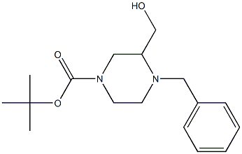 cas:850834-14-9|1-Piperazinecarboxylic acid, 3-(hydroxyMethyl)-4-(phenylMethyl)-, 1,1-diMethylethyl ester