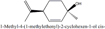 cas:3886-78-0|1-Methyl-4-(1-methylethenyl)-2-cyclohexen-1-ol cis-