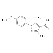 1-(4-甲氧基苯基)-3,5-二甲基-1H-吡唑-4-羧酸,CAS:1001779-87-8