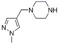 1-[(1-甲基-4-吡唑)甲基]哌嗪,CAS:1001757-59-0