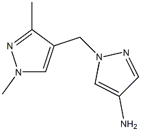 1-[（1,3-二甲基-1H-吡唑-4-基）甲基]-1H-吡唑-4-胺,CAS:1001757-46-5