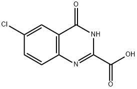 6-氯-4-氧代-1,4-二氢喹唑啉-2-羧酸, CAS:480451-49-8