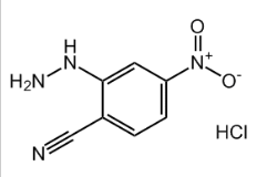 2-hydrazinyl-4-nitrobenzonitrile hydrochloride,CAS:1260885-20-8