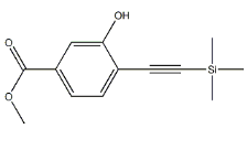 3-羟基-4-((三甲基甲硅烷基)乙炔基)苯甲酸甲酯,CAS:478169-68-5