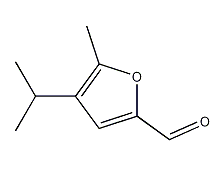 4-isopropyl-5-methylfur-2-carbaldehyde;5-methyl-4-(prop-2-yl)fur-2-carbaldehyde,CAS号:1000993-65-6