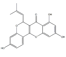 3,8,10-三羟基-6-(2-甲基-1-丙烯基)-6H,7H-[1]苯并吡喃并[4,3-B][1]苯并吡喃-7-酮,CAS:145643-96-5