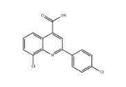 8-氯-2-(4-氯苯基)-喹啉-4-羧酸|cas124930-93-4
