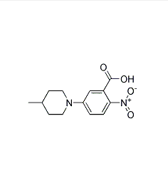 5-(4-Methylpiperidin-1-yl)-2-nitrobenzoic acid|cas1000018-43-8