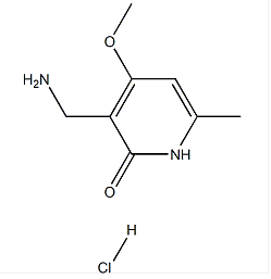 2(1H) - 吡啶酮,3-(氨基甲基)-4-甲氧基-6-甲基 - 盐酸盐|cas1450662-30-2