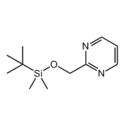 2-(((叔-丁基二甲基甲硅烷基)氧代)甲基)嘧啶|cas1450643-98-7