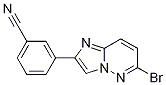 3-(6-溴咪唑并[1,2-B]哒嗪-2-基)苯甲腈,CAS1263284-55-4