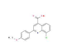 8-Chloro-2-(4-methoxyphenyl)quinoline-4-carboxylic acid|cas862649-87-4