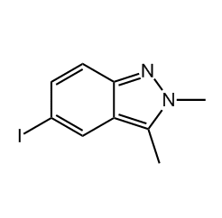 2,3-Dimethyl-5-iodo-2H-indazole|cas1234616-40-0