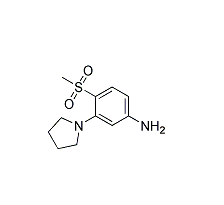 3-吡咯烷-1-基-4-(甲基磺酰基)苯胺|cas1000018-40-5