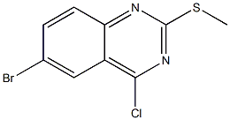 6-溴-4-氯-2-(甲巯基)喹唑啉,CAS1003043-76-2