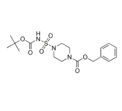 Benzyl 4-(N-(tert-butoxycarbonyl)sulfaMoyl)piperazine-1-carboxylate|cas1000018-21-2
