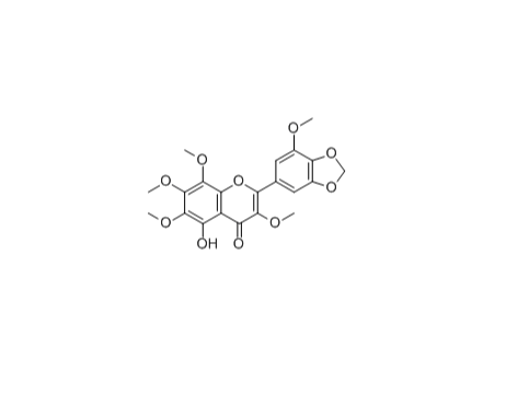 5-Hydroxy-3,6,7,8,3&#039;-pentamethoxy-4&#039;,5&#039;-methylenedioxyflavone|cas: 82669-01-0