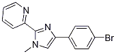 2-[4-(4-Bromo-phenyl)-1-methyl-1H-imidazol-2-yl]-pyridine,CAS1263284-43-0