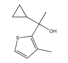 1-cyclopropyl-1-(3-methylthiophen-2-yl)ethol,CAS,:1465087-58-4