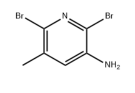 3-amino-2,6-diBromo-5-methylpyridine,CAS:126325-51-7