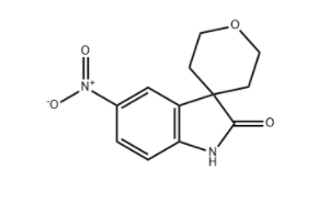 5-硝基-2,3,5,6-四氢螺[二氢吲哚并-3,4-吡喃]-2-酮,CAS:1263182-11-1
