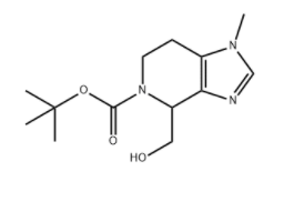 叔-丁基 4-(羟甲基)-1-甲基-6,7-二氢-1H-咪唑并[4,5-C]吡啶-5(4H)-甲酸基酯,CAS:1263181-62-9