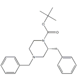 (R)-tert-butyl 2,4-dibenzylpiperazine-1-carboxylate,CAS:481038-74-8