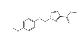 CAS号:1002243-85-7|methyl 1-[(4-methoxyphenoxy)methyl]-1H-pyrazole-3-carboxylate