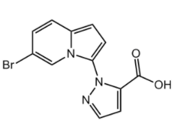 CAS号:1263180-88-6|1-(6-溴吲哚嗪-3-基)-1H-吡唑-5-羧酸