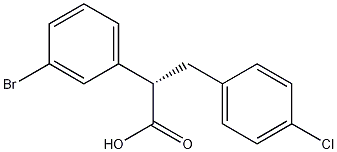 (S)-2-(3-溴苯基)-3-(4-氯苯基)丙酸,CAS1002752-55-7