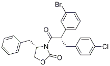 (S)-4-苄基-3 - ((S)-2-(3-溴苯基)-3-(4-氯苯基)丙酰基)恶唑烷-2-酮,CAS1002752-53-5