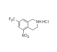 cas625126-83-2|7-(三氟甲基)-1,2,3,4-四氢-5-硝基异喹啉盐酸盐