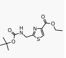 cas96929-05-4|2-((叔丁氧羰基氨基)甲基)噻唑-4-甲酸乙酯