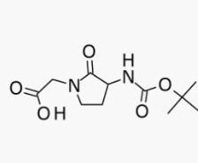 cas116339-45-8|2-(3-(叔丁氧羰基氨基)-2-氧杂吡咯烷-1-基)乙酸
