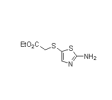 cas859522-19-3|2-(2-氨基噻唑-5-硫基)乙酸乙酯