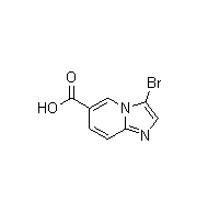cas886362-00-1|3-溴咪唑并[1,2-A]吡啶-6-甲酸