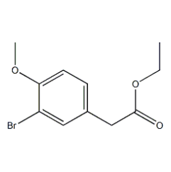 3-溴-4-甲氧基苯乙酸乙酯|cas100125-96-0
