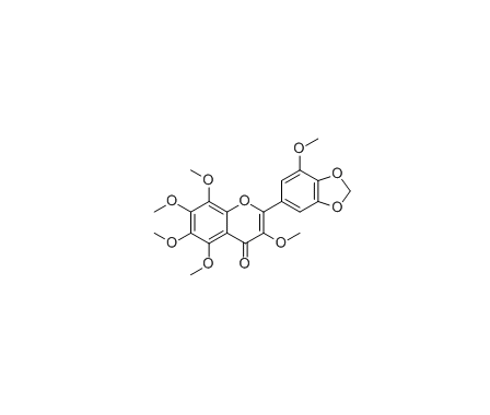 3,5,6,7,8,3'-Hexamethoxy-4',5'-methylenedioxyflavone|cas:82668-99-3