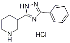 3-(3-苯基-1H-1,2,4-三唑-5-基)哌啶盐酸盐,CAS1263094-24-1