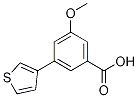 5-Methoxy-3-(thiophen-3-yl)benzoic acid,CAS1261969-21-4