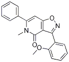 3-（2-甲氧基苯基）-5-甲基-6-苯基异恶唑-[4,5-c]吡啶-4（5H）-酮,CAS:479077-09-3