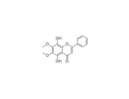 5,8-Dihydroxy-6,7-dimethoxyflavone| 5,8-二羟基-6,7-二甲氧基黄酮|cas:73202-52-5
