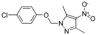 1-（4-氯-苯氧甲基）-3,5-二甲基-4-硝基-1H-吡唑,CAS:1001519-05-6