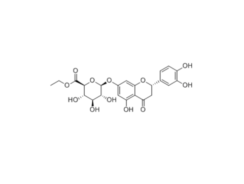 Eriodictyol 7-O-β-D-glucuronide ethyl ester|圣草酚-7-O-β-D-葡萄糖醛酸乙酯|cas:847025-48-3