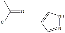 4-methyl-1H-Pyrazole-1-acetyl chloride,CAS1001567-69-6