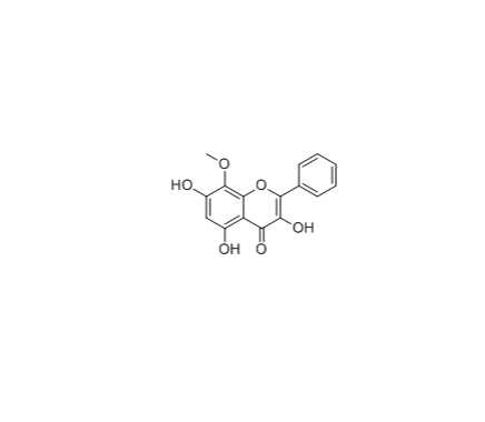 3,5,7-Trihydroxy-8-methoxyflavone|3-羟基汉黄芩素|cas:5928-42-7