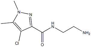 N-(2-aminoethyl)-4-chloro-1,5-dimethyl-1H-pyrazole-3-carboxamide,CAS1001519-21-6