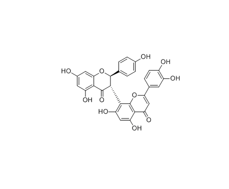 Morelloflavone|藤黄双黄酮|cas: 16851-21-1