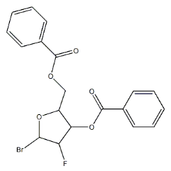 2-脱氧-2-氟-ALPHA-D-阿拉伯呋喃糖基溴化物 3,5-二苯甲酸酯|cas97614-44-3