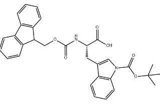 N-alpha-芴甲氧羰基-N-in-叔丁氧羰基-L-色氨酸,CAS:143824-78-6